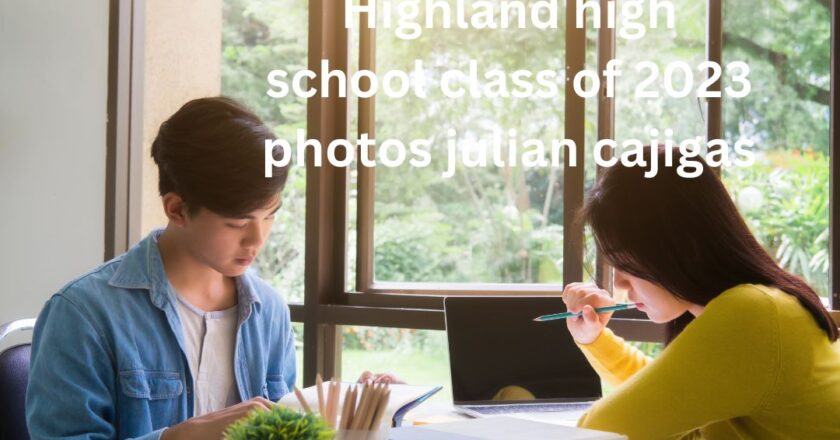 Highland high school class of 2023 photos julian cajigas